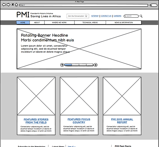 Image of a wireframe